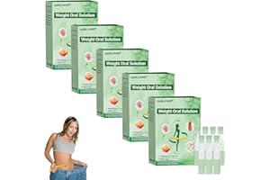 YESTREE Ourlyard Orale Flüssigkeit, Professional Orale Lösung, 6-in-1 Abnehmen Tropfen, Six-in-One Health Solution Oral Liquid, Natürliche pflanzlichen Extrakten, für Frauen und Männer (5 Stück)