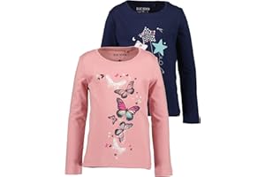 Blue Seven Mädchen Langarmshirts MARKETPLACE - 2er Pack