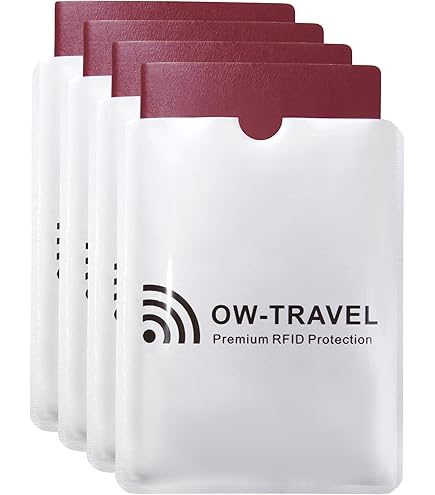 Rfid Blocking Card NEW RFID Blocking Credit Card Sleeves - 100% Protection  For Contactless Cards (Lot) Rfid Passport Holder