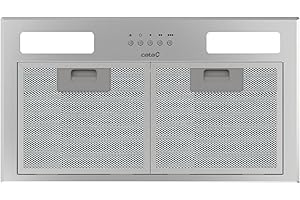 Cata Campana Filtrante GT-Plus 45 Con 3 Niveles De Extracción Control Mecánico Ancho 49,20 Cm Potencia 206 W Color Inox