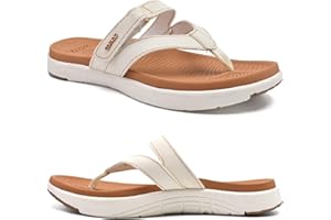 COFACE Modne damskie japonki ortopedyczne poślizgu na lekkiej atletycznej maty do jogi z wygodnym podparciem łuku powięzi podeszwy