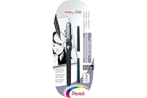 PENTEL Pincel recargable de tinta permanente Pocket Brush
