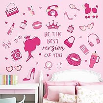 Zawadi Global Cestino Per La Spazzatura Barbie – 22,5 Cm, In Plastica PP, Per Camera Da Letto E Scrivania Bambini
