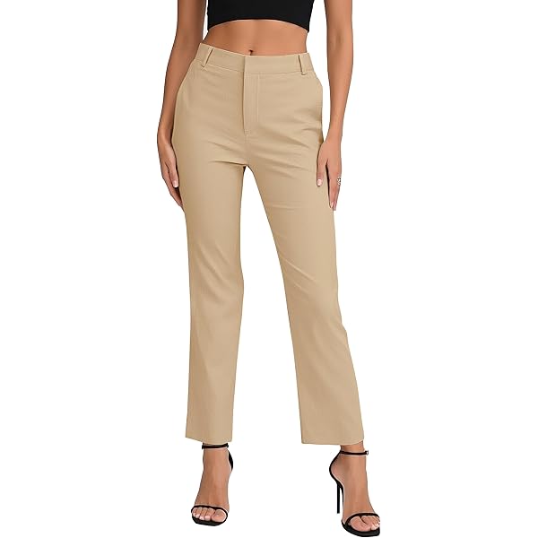 Dames Broek met Rechte Pijp | Minimalistisch design en comfortabele pa