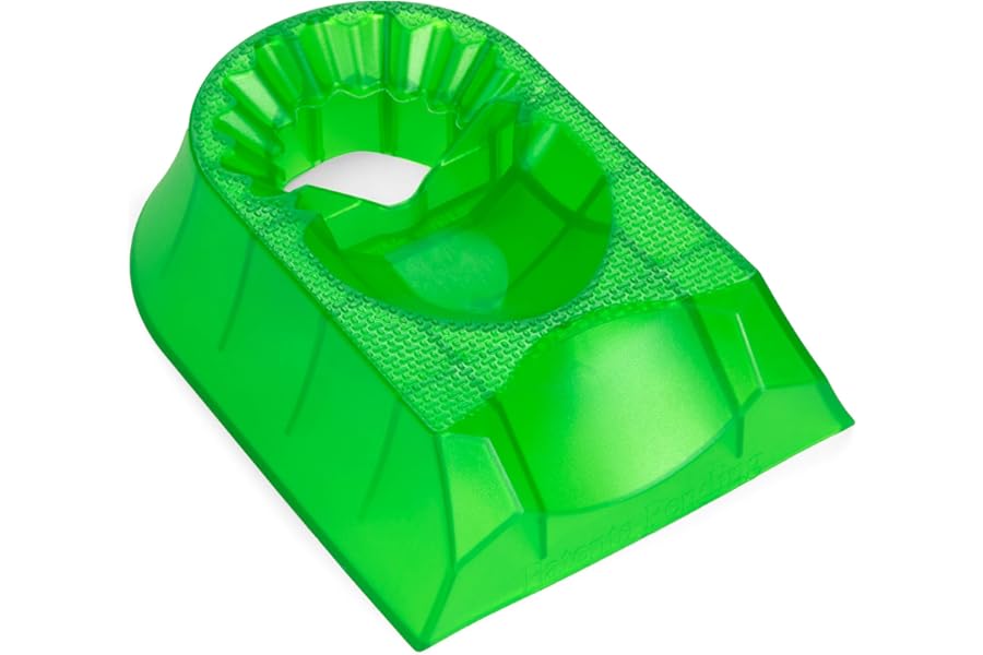 Champion Sports Triplex 3-in-1 Premium Football Kicking Tee for Kickoff Practice, 1” - Ball Holder Tees for Footballs - Kicking Block and Accessories for Adults, Kids, Coaches Green
