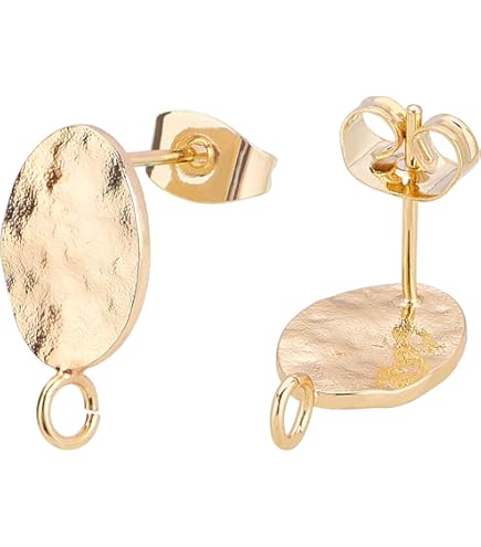 NKlaus 1 Coppia Chiusure A Farfalla Per Orecchini In Oro Giallo 18kt 750 | 5,2 Mm Foro 0,8 Mm | Gioielli Handmade - 2