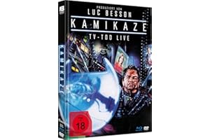 Luc Besson`s KAMIKAZE - TV Tod LIVE - Uncut Limited Mediabook (+ DVD) (+ Booklet) in HD neu abgetastet [Blu-ray]