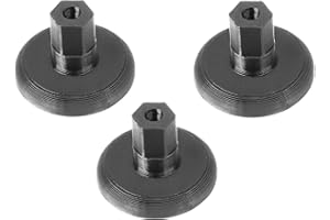 RICREO Ricambio per Fiamma Aqua 8 Piattelli per Pompa, Modello SF 126 Superflow, Set 3 Pezzi Esagonali, per Camper e Caravan, Alta Resistenza