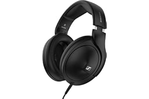 Sennheiser HD 620S Casque Audio Fermé - Son Stéréo Audiophile Haute Définition avec Immersion Sonore Semblable à Une Enceinte - Son Surround Optimisé et Enveloppant - Filaire, Noir