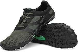SAGUARO Chaussures Minimaliste Homme Femme Barefoot Shoes Chaussures Pieds Nus Antidérapantes Barefoot Chaussures de Trail Chaussure Randonnée pour Semelle Zero Drop EU GR.36-48