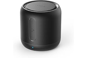 Anker Super-Portable Bluetooth Speaker Soundcore Mini with 15-Hour Playtime, Wireless Speaker with 66-Foot Bluetooth Range, Enhanced Bass, Noise Cancelling Microphone, For Outdoor, Travel, Home