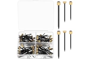 HMKESOTERIC 90 Pezzi Chiodi per Quadri Muro, Chiodini per Quadri Muro, Chiodi per Appendere Quadri, Chiodi in Acciaio, Chiodi Quadri Muro Pesanti per Quadri Cornici Specchio Cartongesso Legno di Cemento