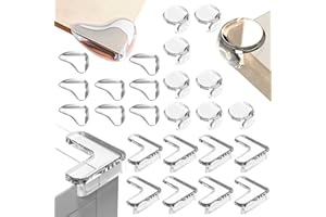 woshilaoDS 24 Pcs Coin de Table Protection Bebe, Protection Angle de Table Meuble, Protection Coin de Table Bébé Sécurité, Protege Coin de Table Bebe, Protection Coin Meuble pour Coins de Meubles