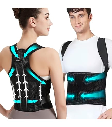 GUARDNER Lumbar Support Back Brace (Official) - Relief From Back Pain, Breathable Design, Lower Back Belt, Posture And Spine Support (M Size, 29-33 In-761908