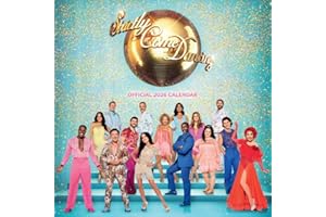2026 CALENDAR STRICTLY COME DANCING MONTH TO VIEW SQUARE WALL CALENDAR OFFICIAL PRODUCT