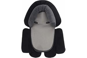 Uuoeebb 3-in-1 Babybody Support for Newborn Infant Toddler, Soft Head Support for Carseats, Strollers