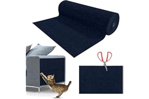 NEUFOOD Drapak dla kota, drapak na sofę, samoprzylepna mata do drapania dla kota, DIY Wspinaczka dla kota, ochrona sofy dla kotów, drapanie, odporna na zarysowania kot sofa niebieski