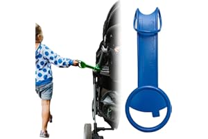 TAGALONGKIDS Tagalong Stroller Accessory for Child Safety | Toddler Must Have to Keep Kids Close | Toddler Travel Accessory - Links to Strollers, Backpacks, Shopping Carts - Disney Trip Essential - Blue Tag