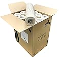 Northwood Premium 50cm x 40m White Hygiene Roll – 12 Pack, 2-Ply, Perforated, Disposable Couch Cover for Medical and Beauty Use CHSA Approved