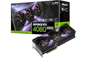 PNY GeForce RTX 4080 Super 16GB XLR8 Gaming Verto Epic-X RGB Overclocked Triple Fan DLSS 3 + Indiana Jones et Le Cercle Ancien