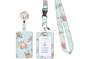 DINGFENG 1 Pcs Porte Carte Tour de Cou, Porte Carte Cantine, Collier Porte Carte, Tour De Cou Badge, Porte Badge utilisé pour les billets de carte d'identité, les fournitures scolaires de bureau