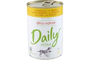 Almo Nature Dailymenu z wilgotnym kurczakiem pies premium opakowanie 24 x 400 g