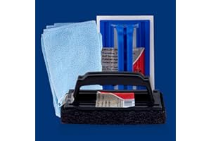LTP Cleaning Pack3- Contains White pad with Handle, Black Pad with Handle and a Microfibre Buffing Cloth - LTP/CP/3