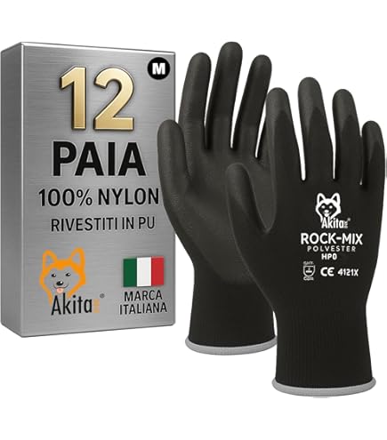 Würth Guanti Di Montaggio, 12 Paia Di Guanti Da Lavoro, In - Foto 10