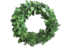 (15cm ) - Creative Co-Op Small Round Preserved Boxwood Wreath