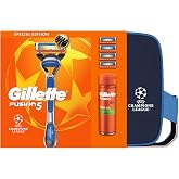 Gillette Fusion5 Erkekler i&ccedil;in Tıraş Makinesi ve 200 ml Tıraş Jeli