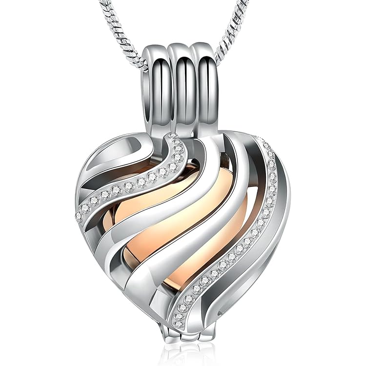 Collier Urne Funéraire Le Cylindre De Vis Commémoratif En Acier Inoxydable De Mode Ouvre Le