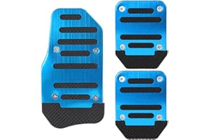 SZSS-Car, kit copripedaliera per auto per acceleratore, frizione, freno