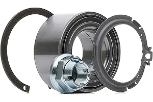 RIDEX Kit de roulement de roue 654W0162 des deux côtés de l'essieu avant avec bague magnétique intégré