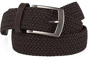 Jaslen - Cinturon Elastico Hombre - Cinturon Elastico Hombre con Hebillas Cinturon de Metal - Cinturon Hombre Ideal para el Uso Diario - Cinturones Hombre Elasticos 501105