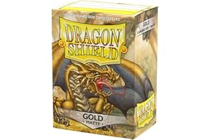 ‎DRAGON SHIELD Dragon Shield: Matte – Gold (100)