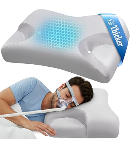 Snugell CPAP Headgear Strap Covers & Neck Pad Cushion (Blue) – Ultra