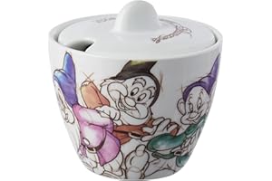 Egan Azucarero pequeño de porcelana marfil