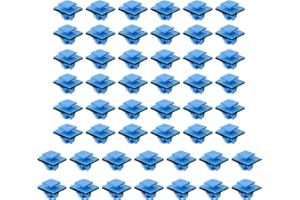 The Lord of the Tools 50 Piezas Clips para Moldura de Puerta Y Moldura Lateral 877561F000 de Plástico Azul Compatible con Hyundai Santa Fe Tucson Kia Soul Sportage