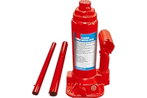 Hilka 82240530 3 Tonne Bottle Jack, Red