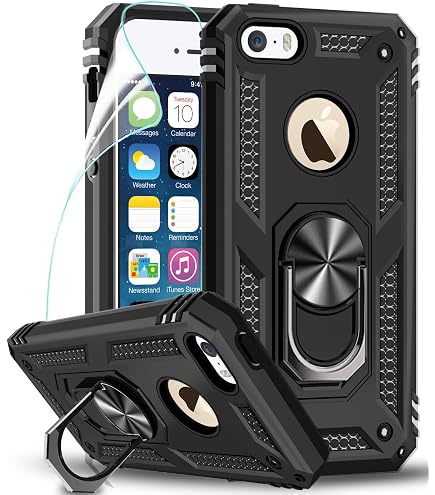 Coque Souple NOVAGO Pour IPhone 5/5S/SE 2016 - Gel Résistant, Impression Motif Fantaisie - Accès Aux Ports