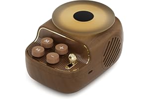 COLSUR Cadeaux pour femmes petite amie haut-parleur Bluetooth mini avec veilleuse femmes - Cadeau d'anniversaire pour la maison et le bureau