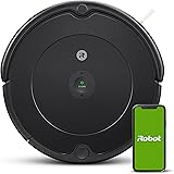 iRobot Roomba 692 WiFi robotdammsugare- Bra till mattor och hårda golvytor, Dirt Detect-teknologi, 3 -stegs rengöringssystem,