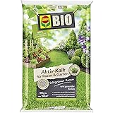 Compo BIO Aktiv-Kalk für Rasen und Garten, Spezialprodukt zur Regulierung des pH-Wertes, 10 kg, 150 m²
