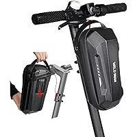 Jeebel Borsa per Scooter Elettrico 2L/3L Borsa Manubrio di Monopattino di Guscio Impermeabile EVA con Telaio a Sgancio Rapido