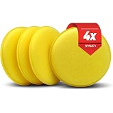 WONKEY - Oto Pasta Cila Wax Pedi S&uuml;ngeri, Araba ve Torpido Parlatma ve Temizleme Aplikat&ouml;r&uuml;, Polisaj S&uuml;ngeri, Deri Koltuk Par