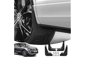 ‎LANGBEAN LANGBEAN Schmutzfänger für VW T ROC 2025 2024 2023 2022 2021 2020 2019 2018, Vordere und Hintere Spritzschutz mit Montageschrauben, Allwetter Schlammklappen Zubehör Kein Bohren Nötig [4 Stück]