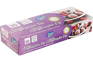 DKD Home Decor Bolsa Fliss Zip Pequeño Congelador (20 unidades)