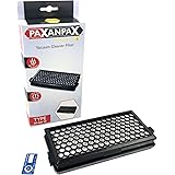 Paxanpax PFC1062 - Filtro antiodore per aspirapolvere Miele SF-AA50 9616110 S4000, S5000, S6000, S8000, nero