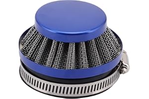 GOOFIT 58mm Filtro De Aire Reemplazo para 2 Stroke 47cc 49cc Scooter ATV Pocketbike Mini Quad Azul