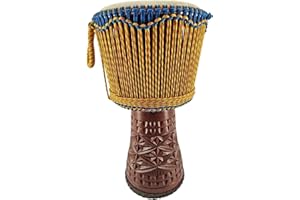 CIFFRE Duży bęben Djembe Darbuka Bongo Premium Alpine pokrycie Bardzo dobre brzmienie 60cm U5